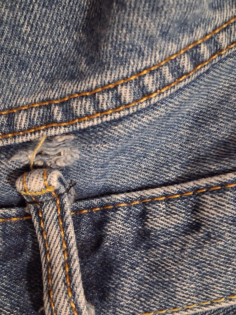 Levi Strauss Denim 505 Blue Jeans - Picture 9 of 9